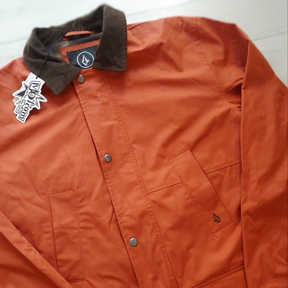 VOLCOM NEW Fat Tony Lined Canvas Jacket - Picture 4 of 14